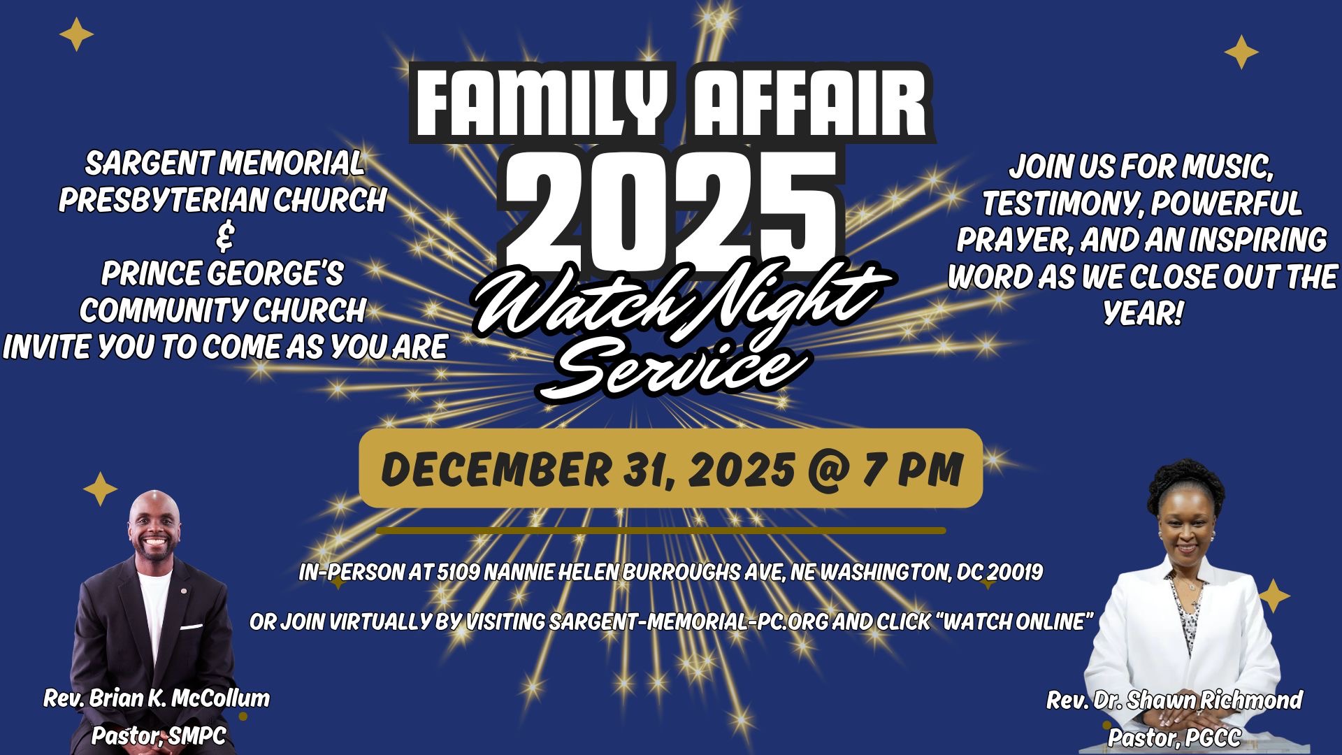 2025 Watch Night Service