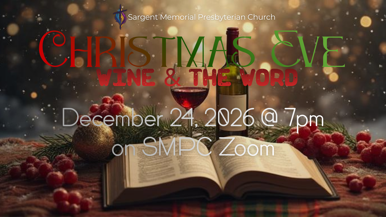 Christmas Eve Wine & the Word