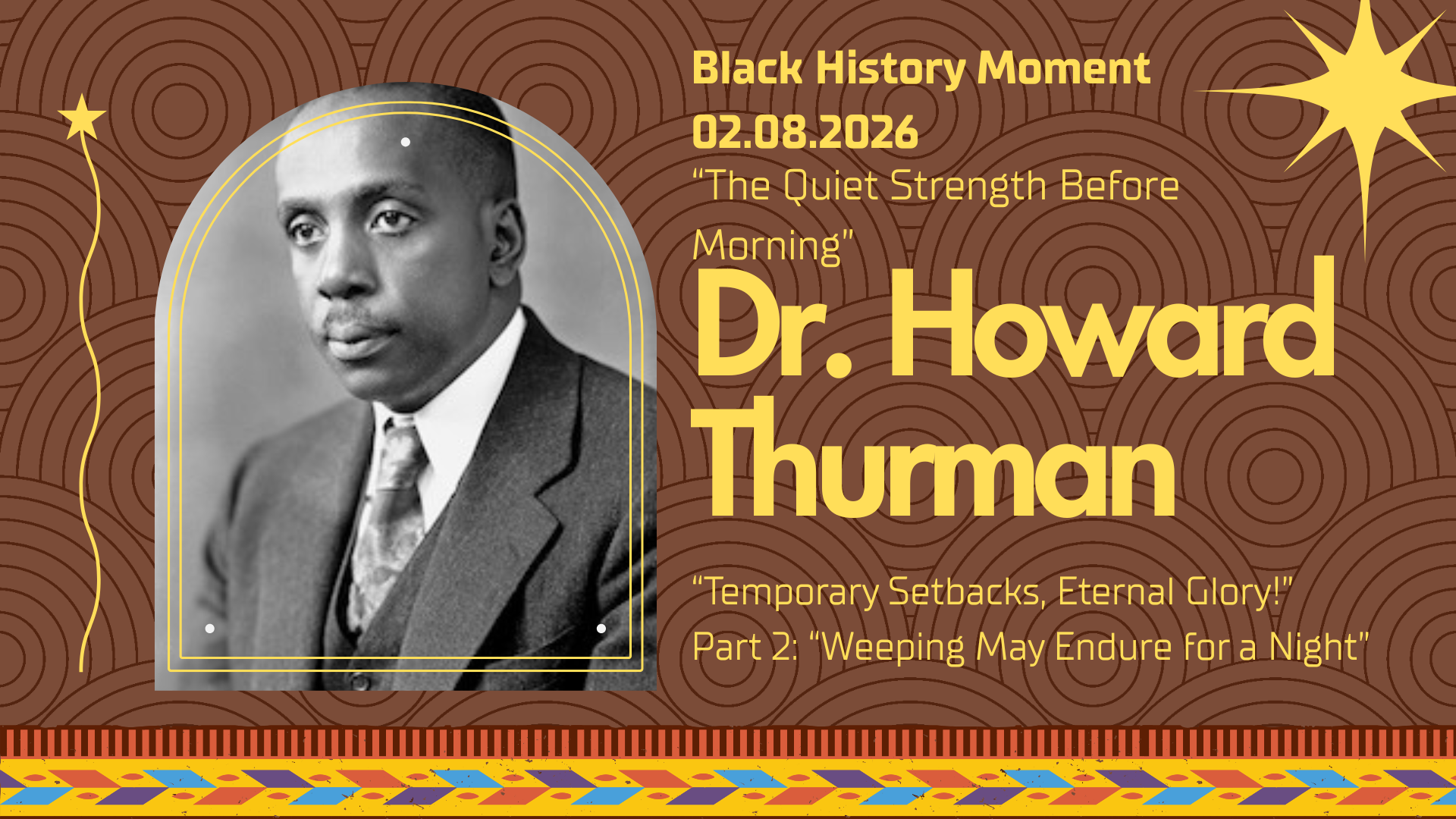 Dr. Howard Thurman